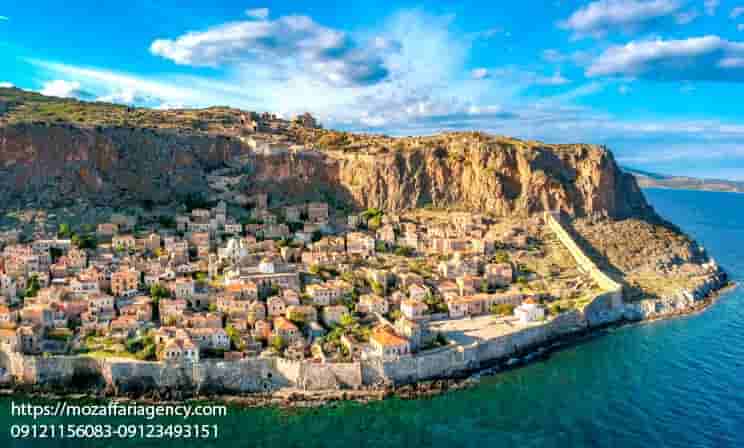 مونواسیا جاهای گردشگری معروف یونان