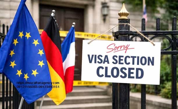 توقف فعالیت سفارت‌ها در ایران